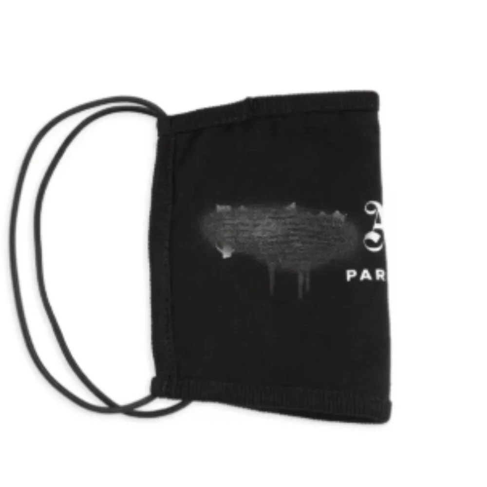Palm Angels Sprayed Logo Face Mask